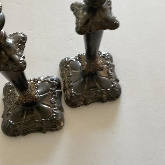 VINTAGE Pair of Candle Sticks EUC - Picture 6 of 6